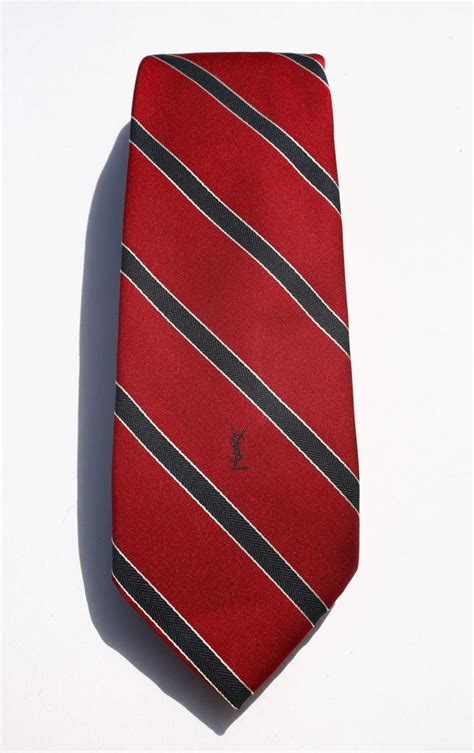 yves saint laurent tie vintage.